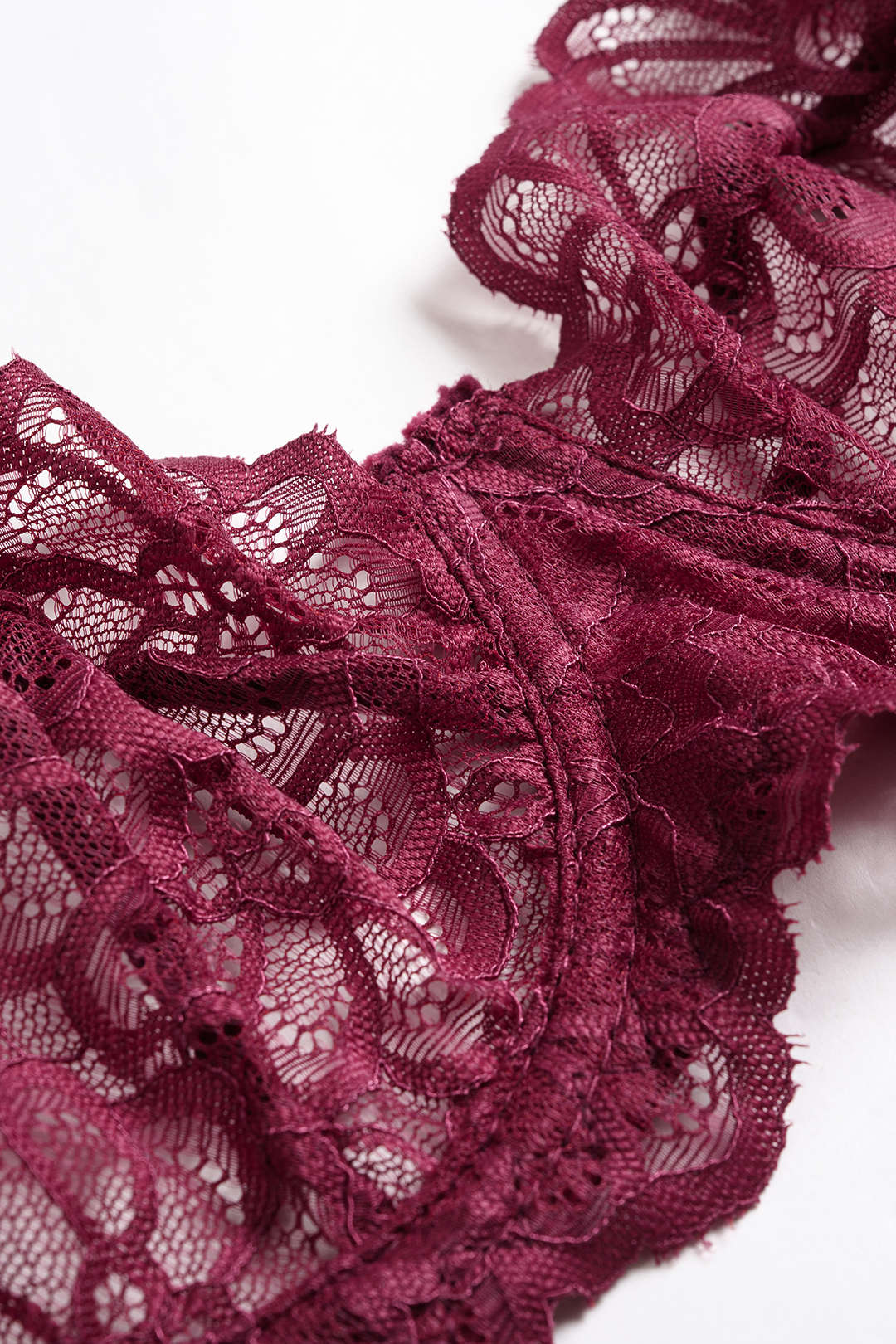 Lace Trim Lingerie Garter Set