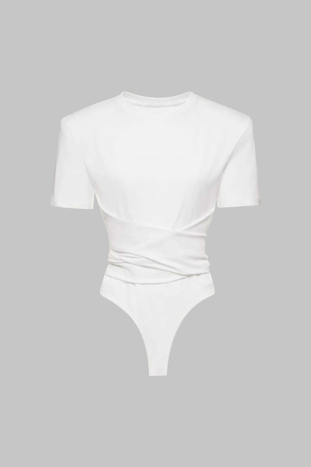 Solid Short Sleeve Bodysuit