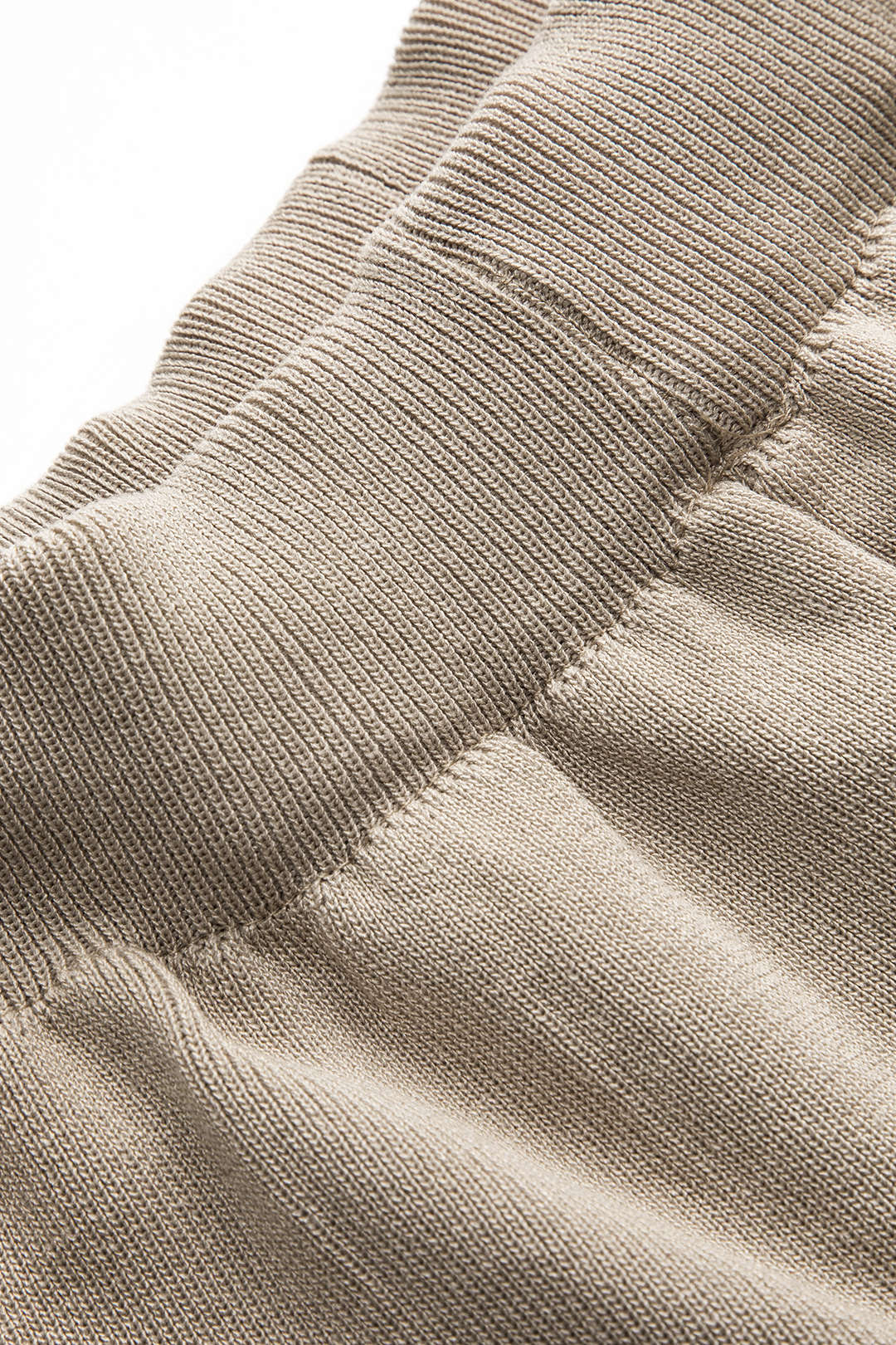Knitted Button Flap Pocket Long Sleeve Top And Pleated Wide Leg Trousers Set