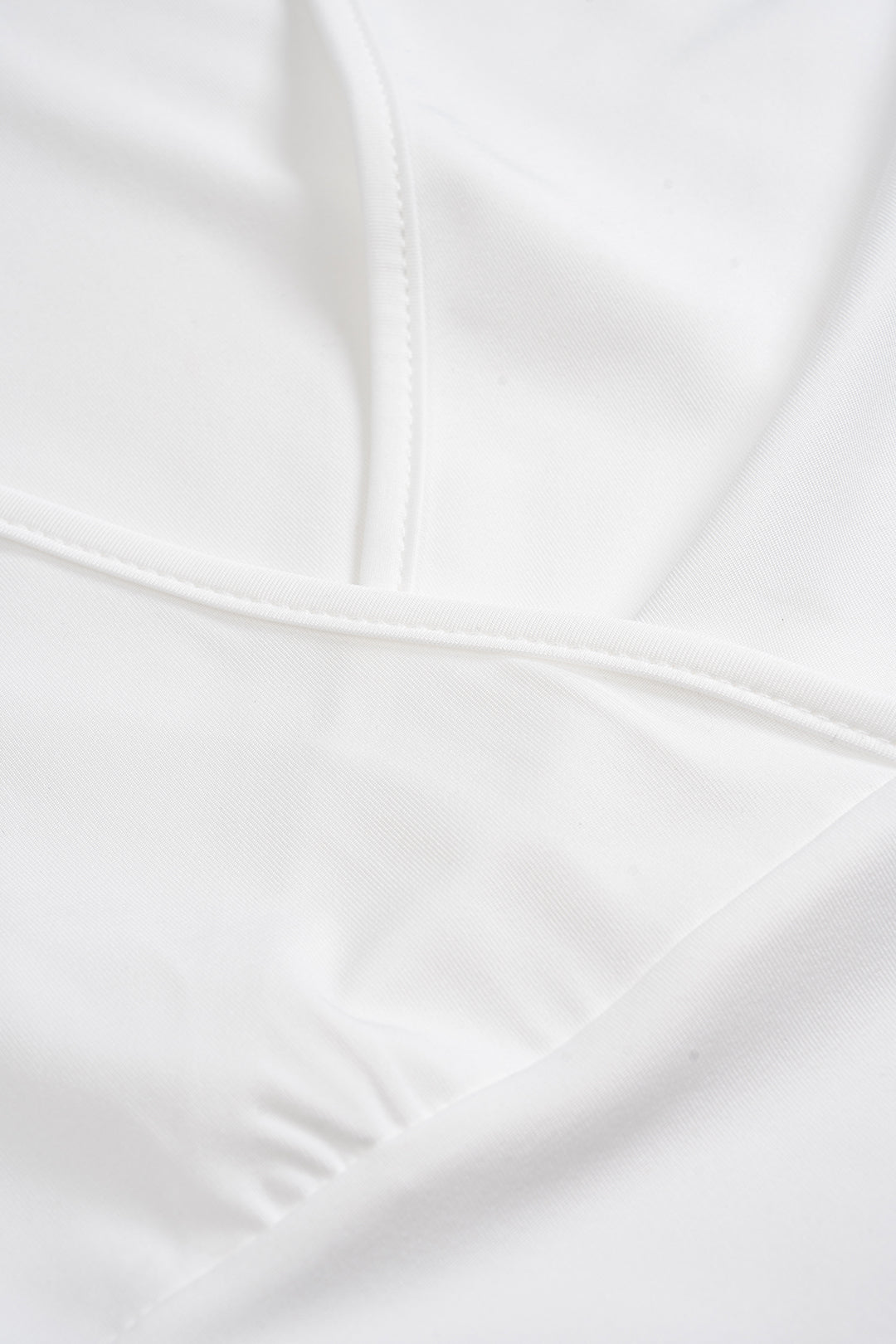 Solid V-Neck Short Sleeve T-Shirt