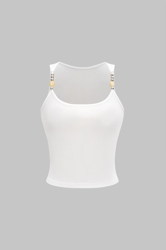 Beaded Tank Top