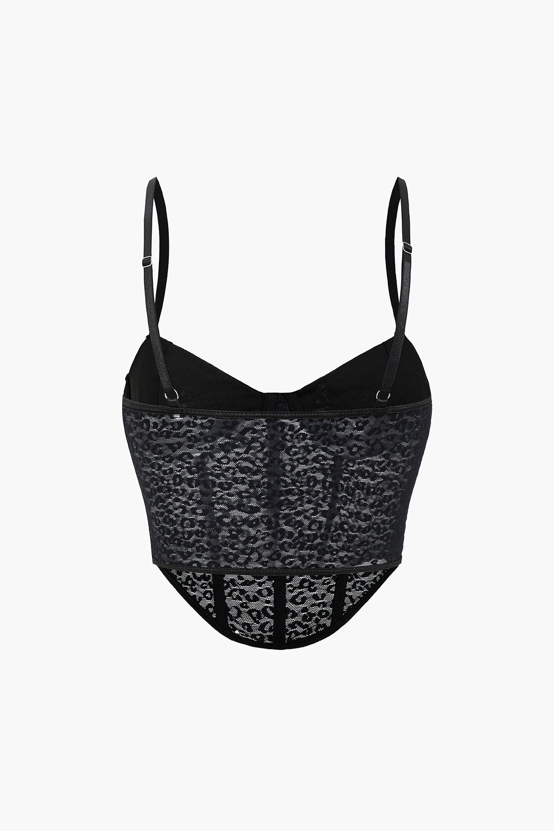 Lace Bustier Sheer Slip Cami Top