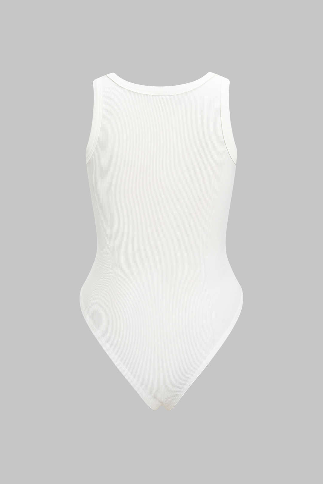 Letter Print  Sleeveless Bodysuit