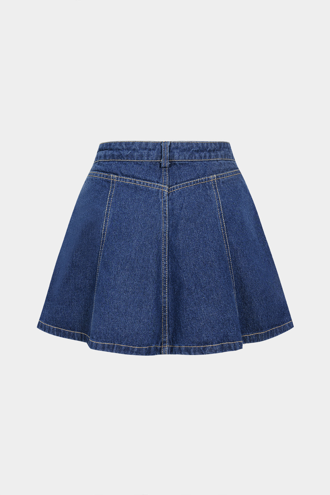 Denim High Waist Skirt