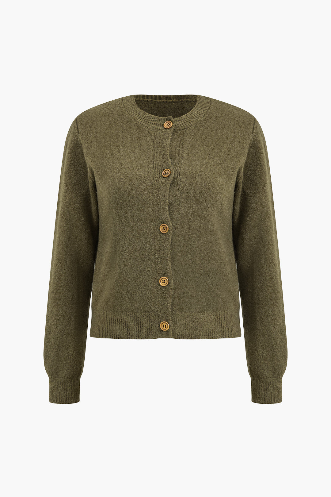 Knit Button Sweater Set