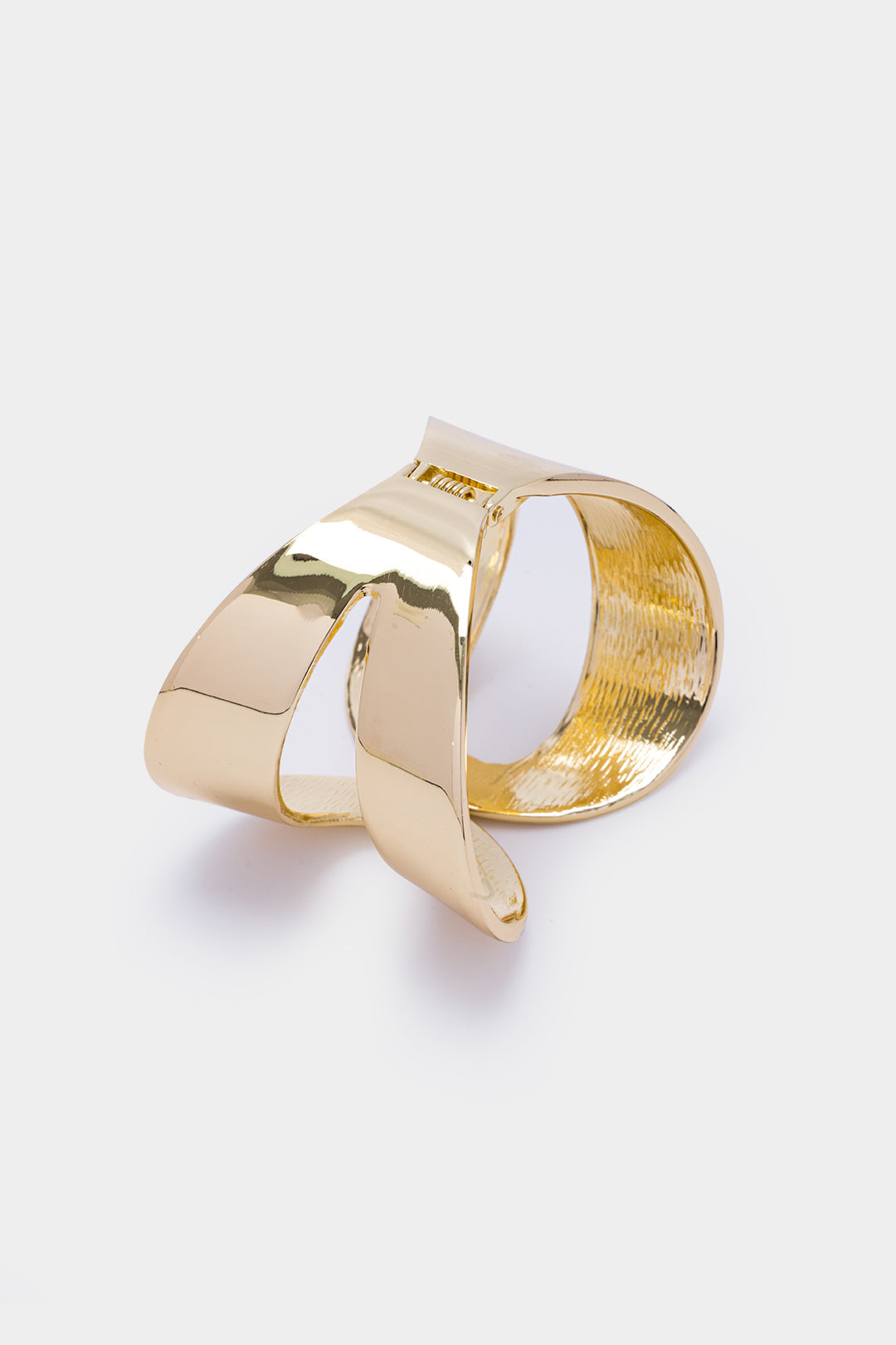 Shell Pattern Wide Open Bracelet