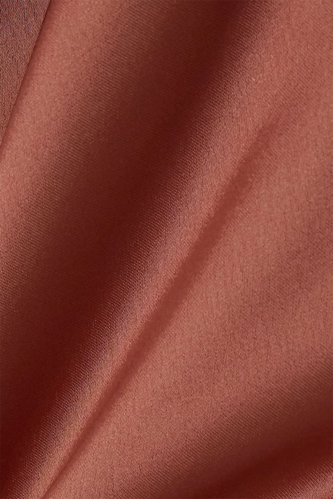 Satin Asymmetrical Ruched Tank Top