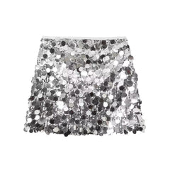 Zara - Chic Sequins Skirt