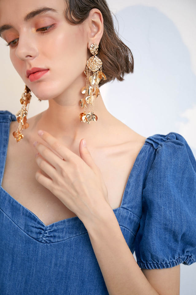 Long Tassel Earrings