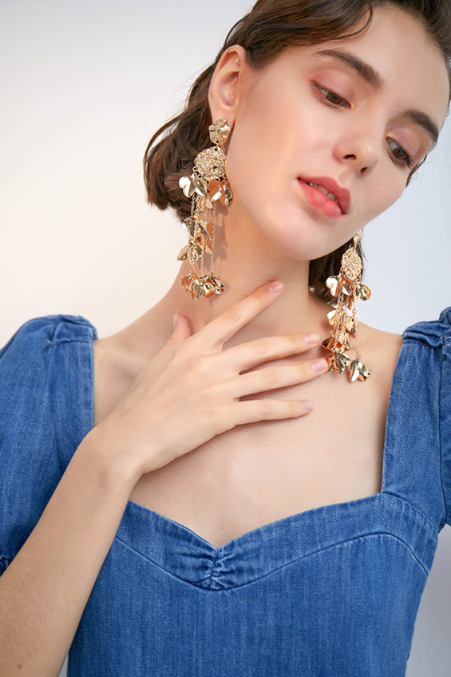 Long Tassel Earrings