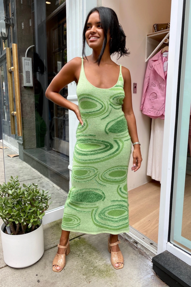 Hockney Midi Dress