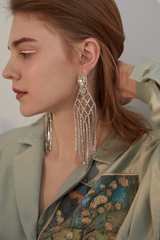 Diamante Statement Earrings