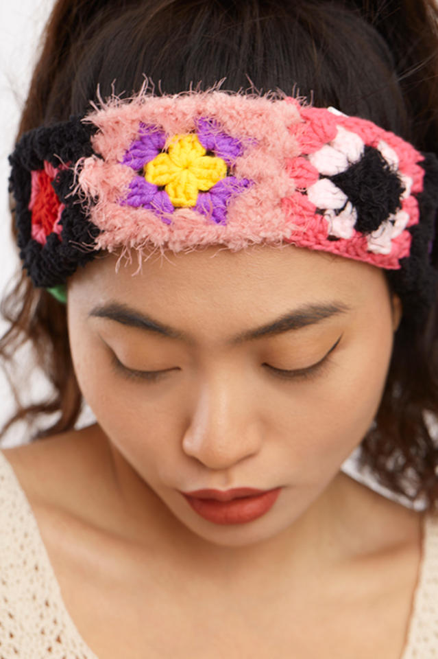 Handmade Ear Warmer Pattern Knit Headband