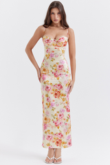 Josefina Ivory Floral Maxi Dress