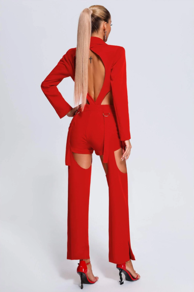 Shapa Blazer Three Piece Set