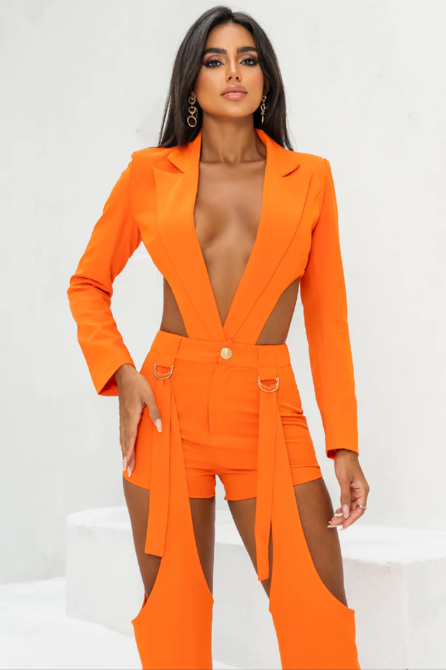 Shapa Blazer Three Piece Set