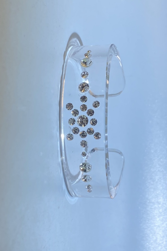 Handmade Acrylic Crystal Bracelet