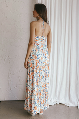 Asiah Halter Neck Maxi Dress