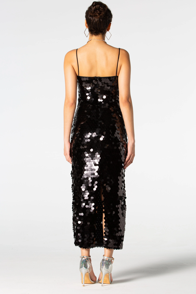 Zola Strappy Sequin Maxi Dress