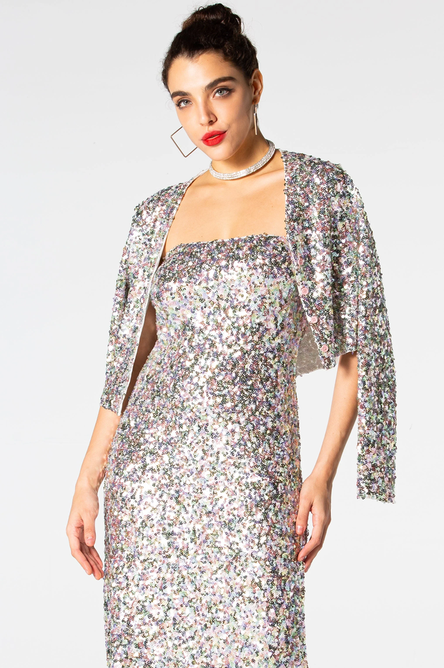 Luella Two Piece Sequin Dress