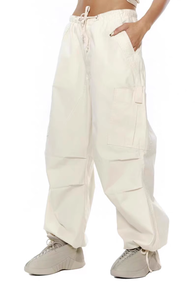 Vintage Parachute Cargo Pants