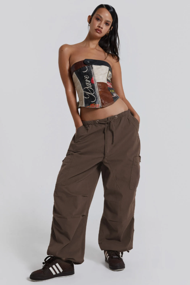 Vintage Parachute Cargo Pants