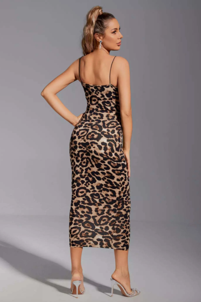 Kailani Leopard Bodycon Dress