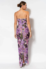 Calista Sequin Embroidered Maxi Dress