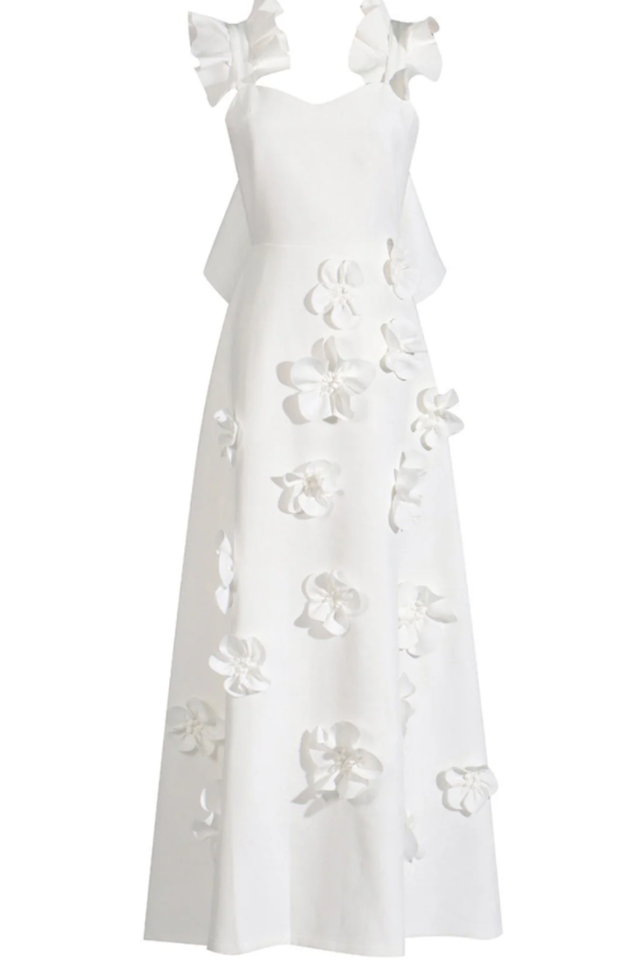 Bracha 3D Flower Maxi Dress