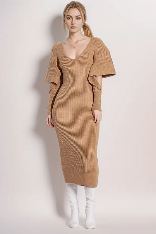 Carisah Knit Sweater Dress