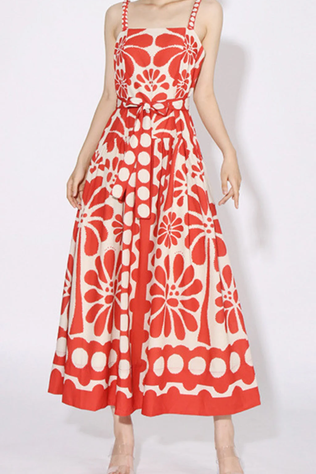 Asatira Printed Maxi Dress