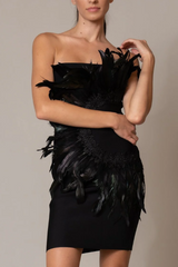 HESTER Feathers Dress