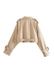 Saira -  Short Belt Jacket