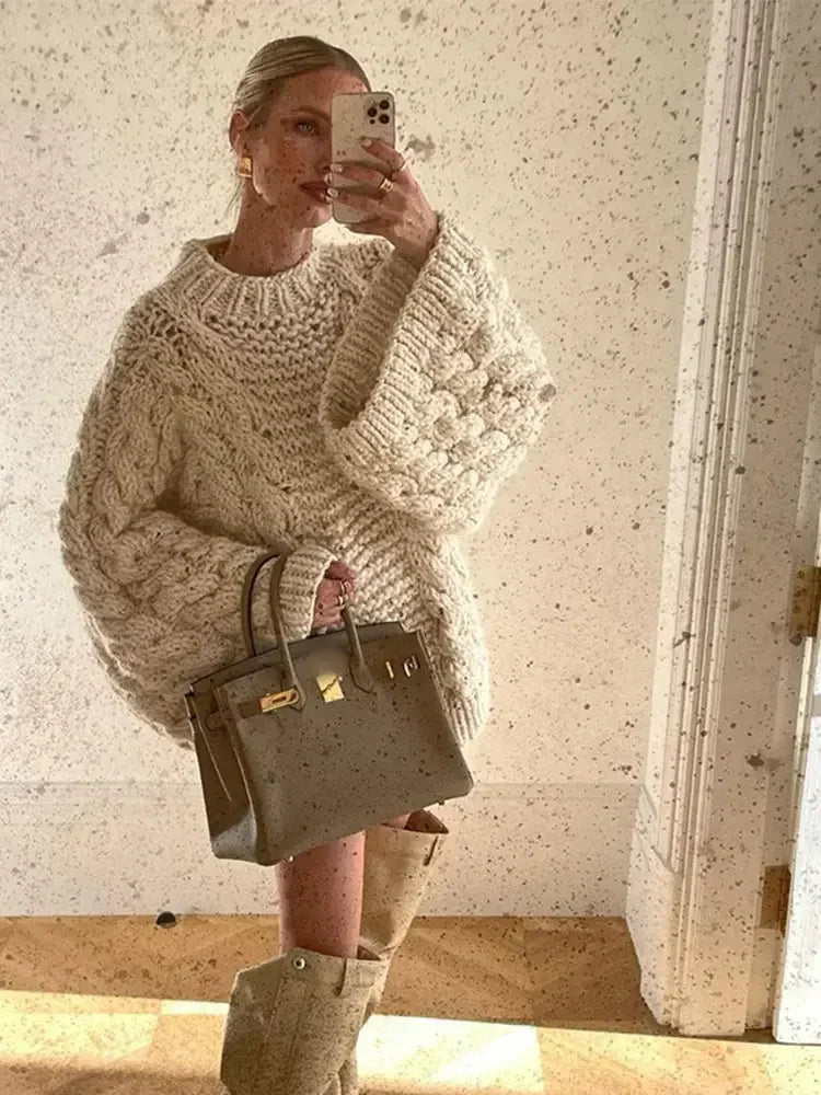 Helen - Scandinavian style oversized knit