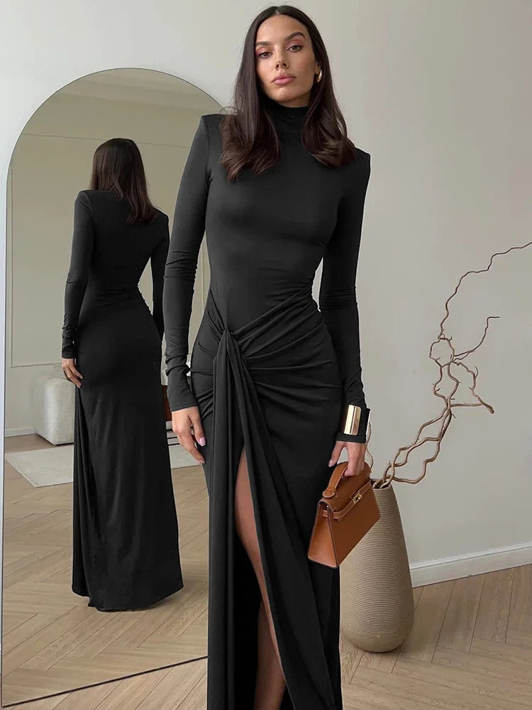 Zara - Long Sleeve Bodycon Club Dress