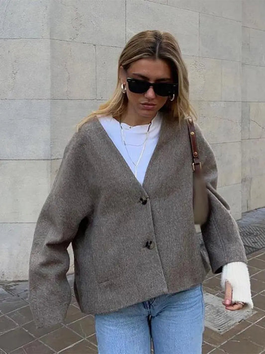 Agura- Elegant Coat Jacket