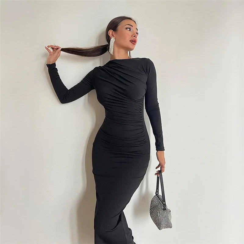 Lorna - Autumn Elegant Dress