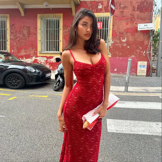 Alaina- Sleeveless Long Dress
