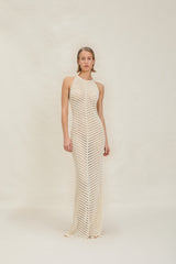 Linamoda | Shear Striped Dress