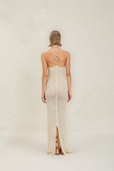 Linamoda | Shear Striped Dress