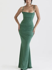 Olivia - Backless Elegant Dress