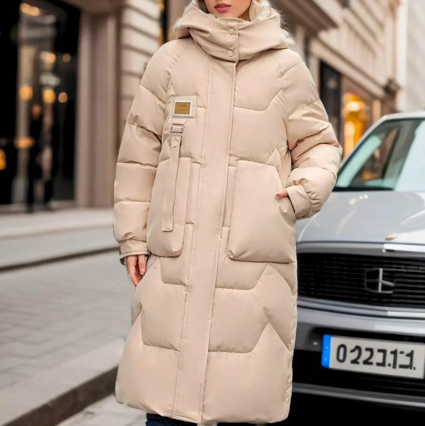 Wendyâ„?Elegant Waterproof Long Jacket