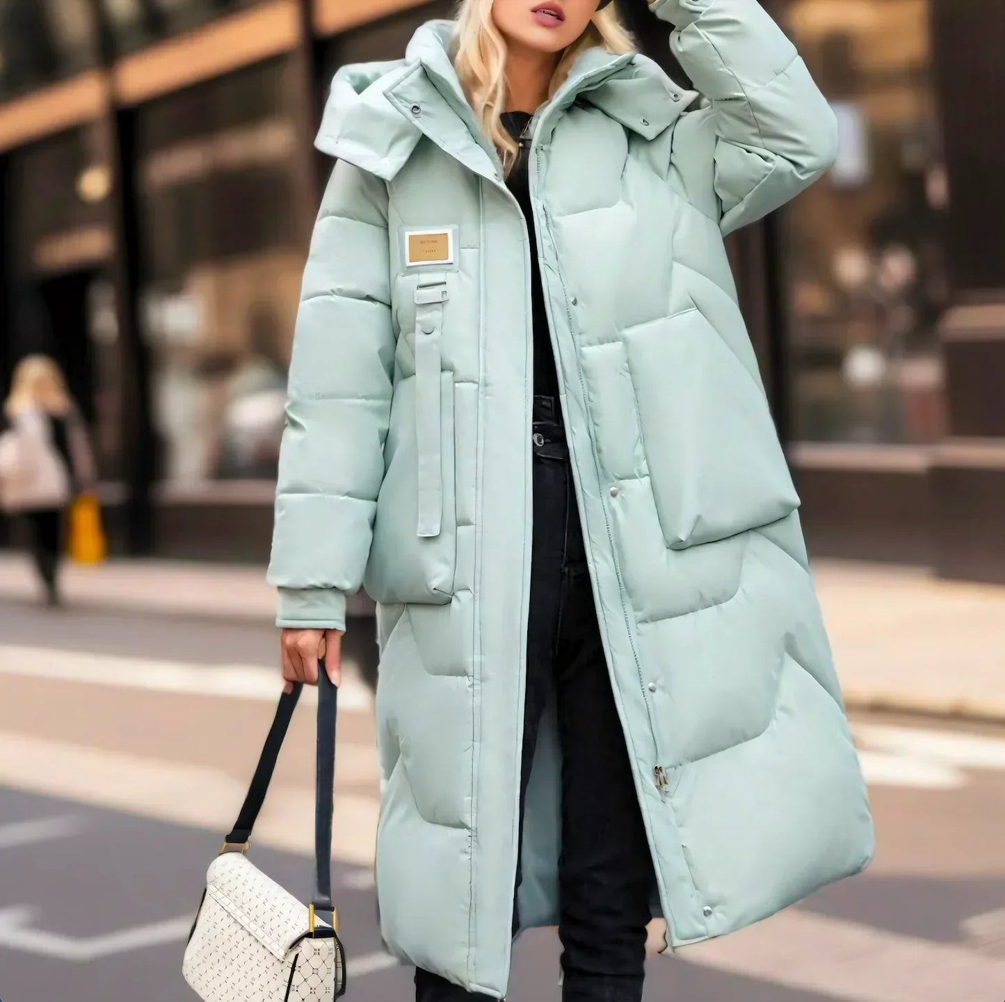 Wendyâ„?Elegant Waterproof Long Jacket