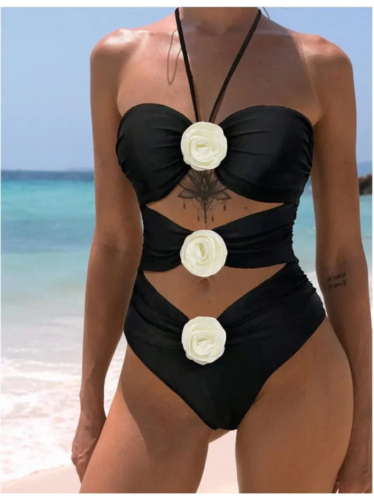 Mia - Flower Swimsuit