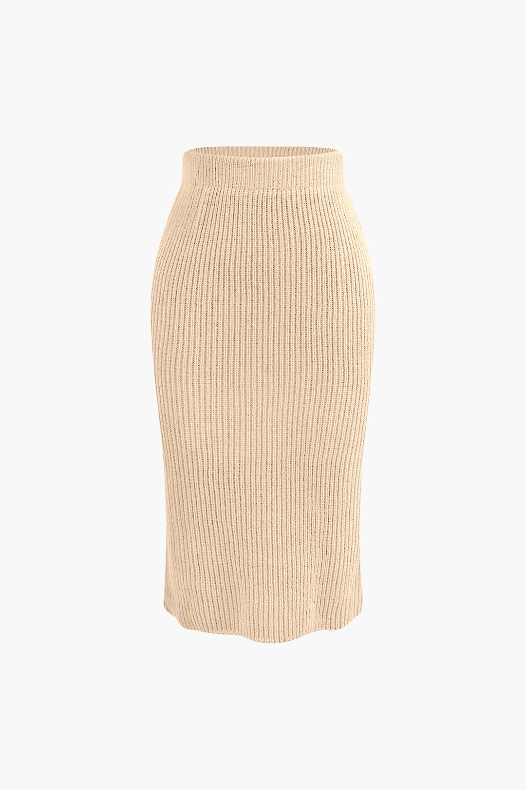 V-neck Long Sleeve Sweater And Skirt Set