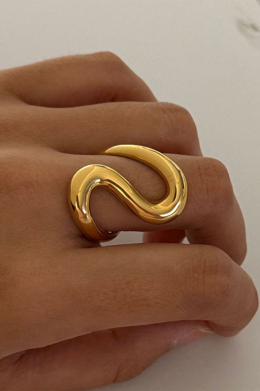 Stainless Steel Geometric Ring