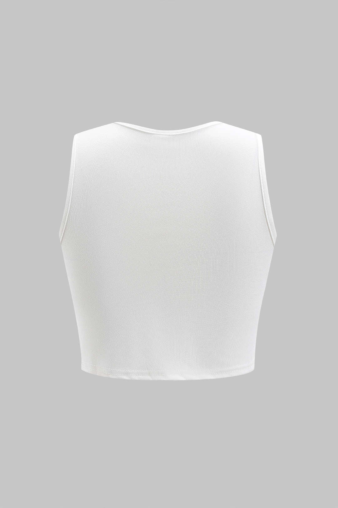 Solid Sleeveless Tank Top
