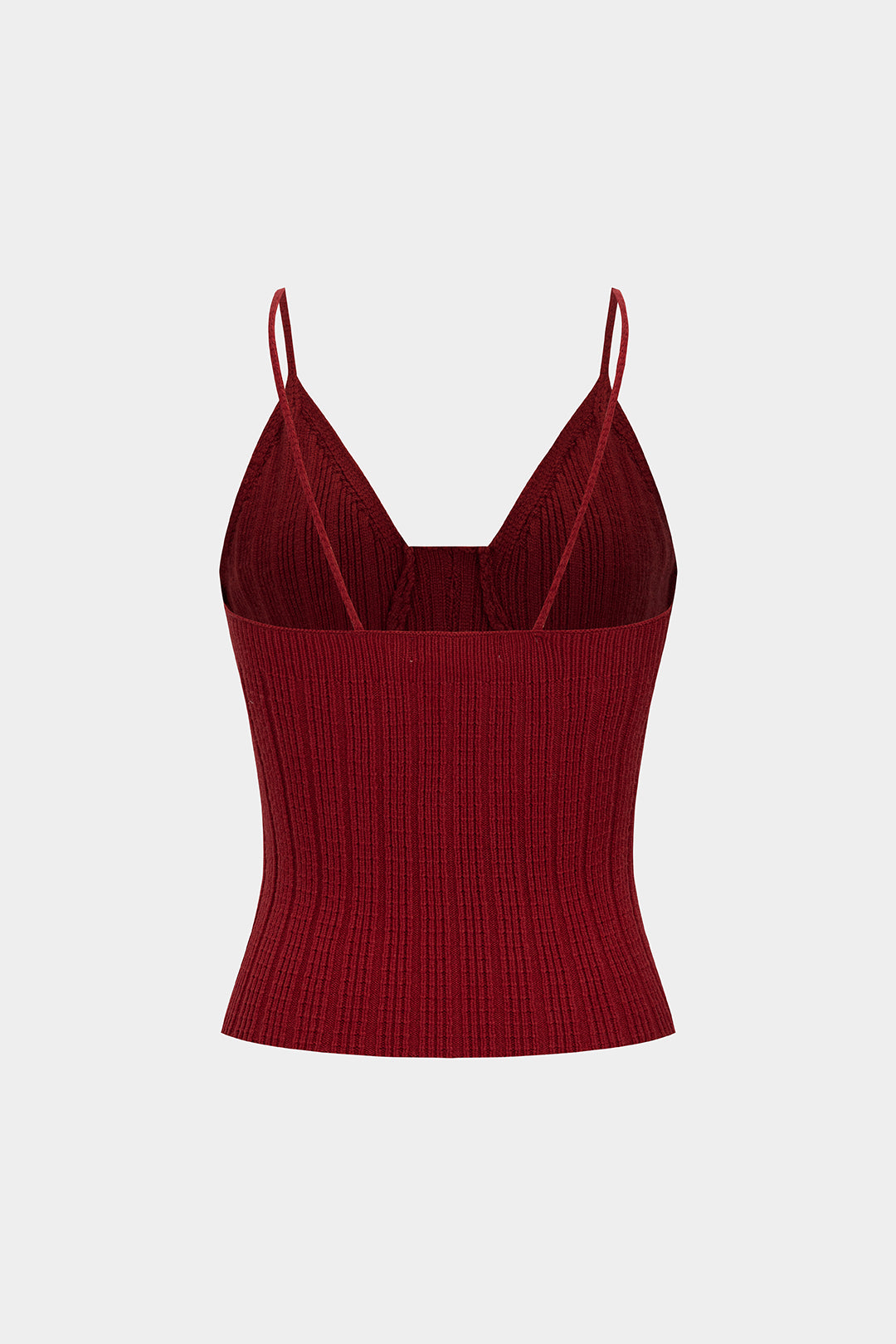 Knit V-Neck Cami Top