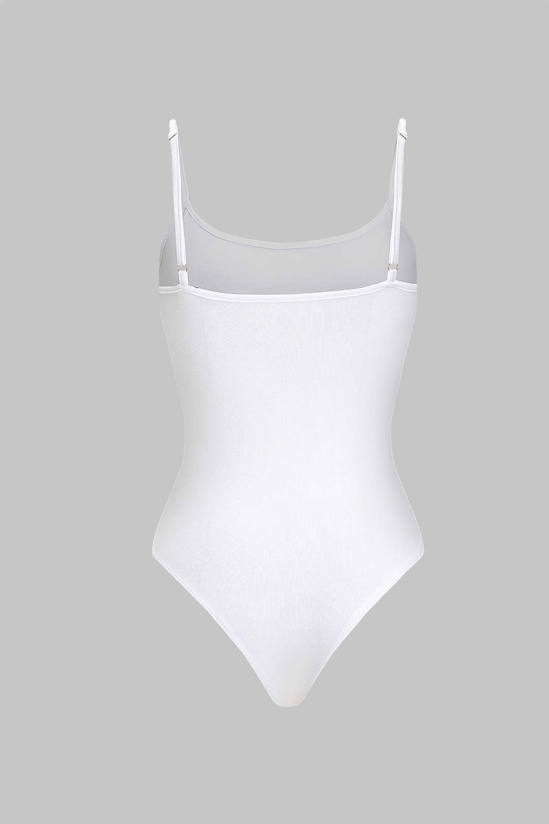 Letter Print  Sleeveless Bodysuit