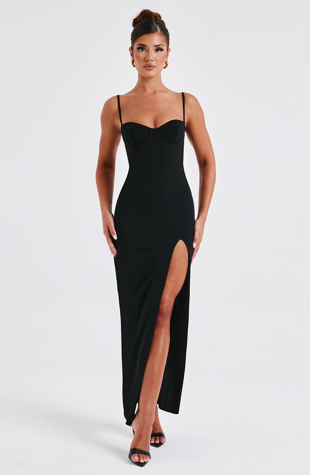 Asteria Maxi Dress - Black